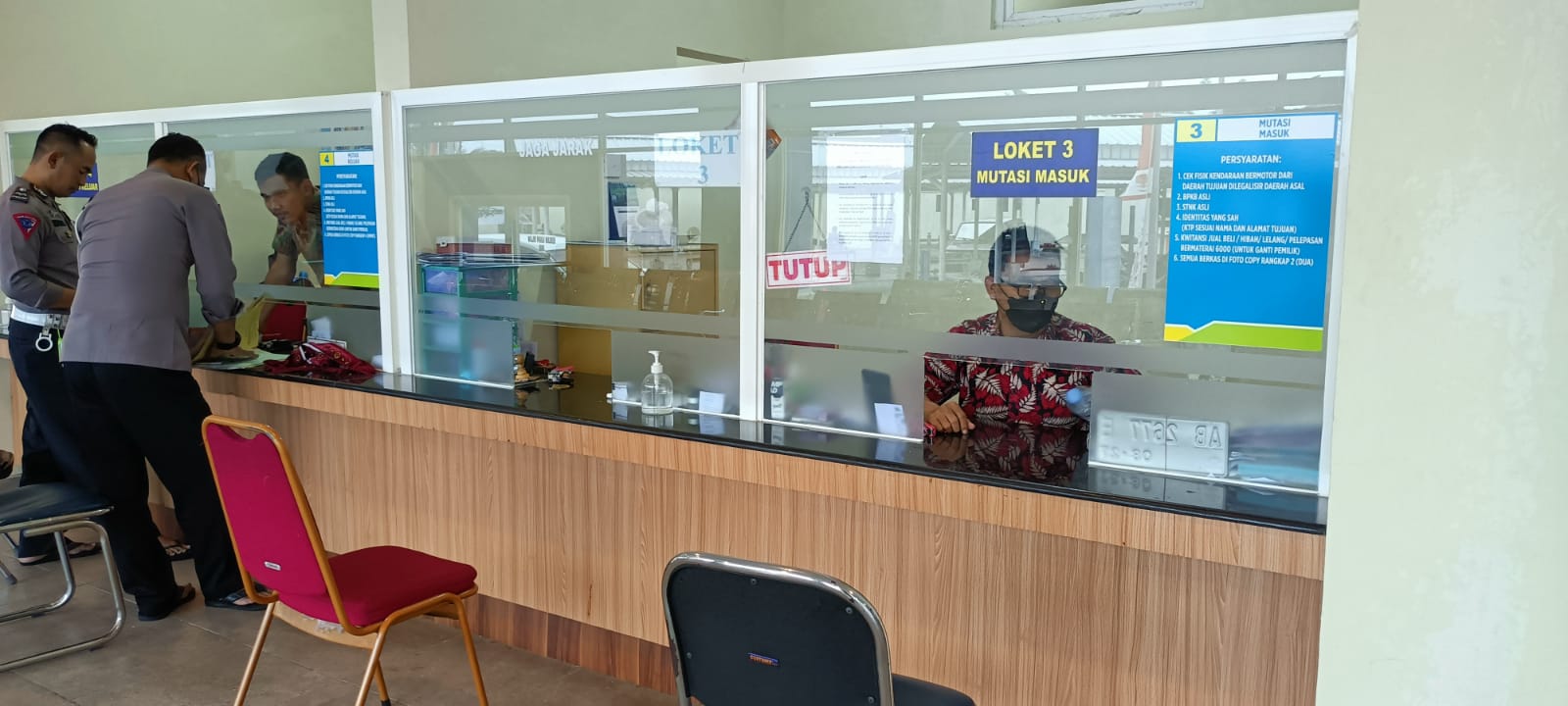 loket 3 Mutasi masuk BPKB